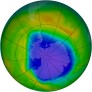 Antarctic Ozone 2009-10-31